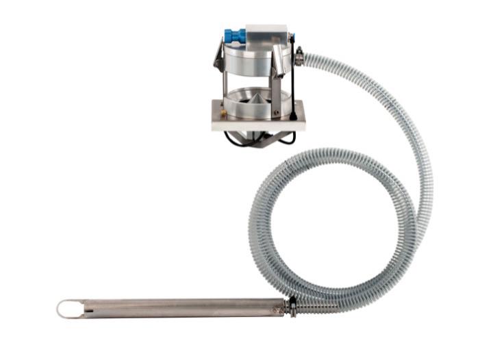 Compressed air MV hopper loader